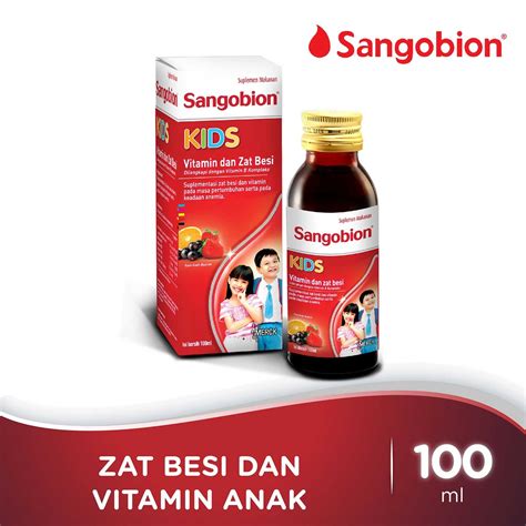 Jual Sangobion Kids 100ML - Vitamin & Suplemen Bayi ...
