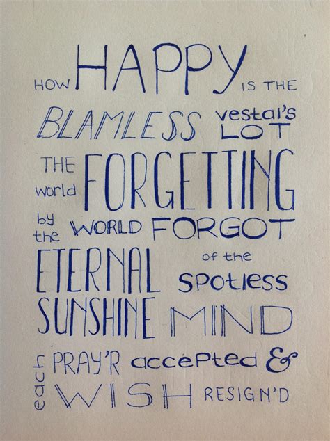 Eternal Sunshine Of The Spotless Mind By Lightshattered On Deviantart