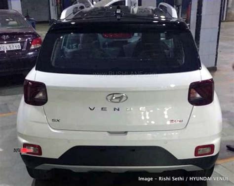 Maybe you would like to learn more about one of these? Hyundai Venue white black dual tone arrives at dealer ...