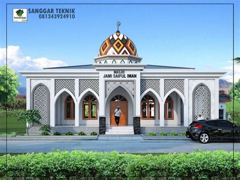 Pagar Masjid Minimalis Terbaru Rumah Indah Desain Minimalis