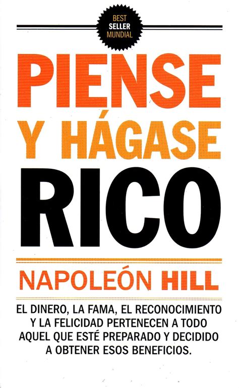 Piense y hágase rico resumen pdf. Piense y Hagase Rico eBook por Napoleon Hill ...