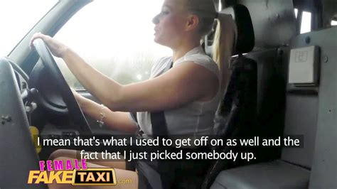 Woman Fake Taxi Reporter Receives Excellent Copulate Scoop Porno