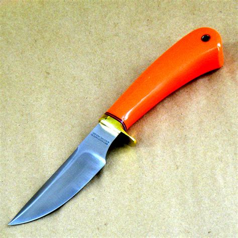 Northwoods Knives Compact Utility Knife Blaze Orange G 10 All