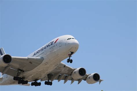 Air France A380 800 Landing Plane Watching At In N Out B Flickr
