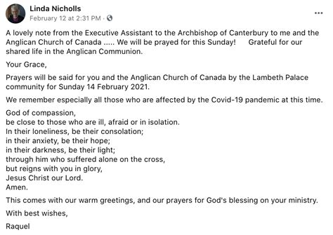 anglican church of canada—acc on twitter did you know that on sunday the anglican church of