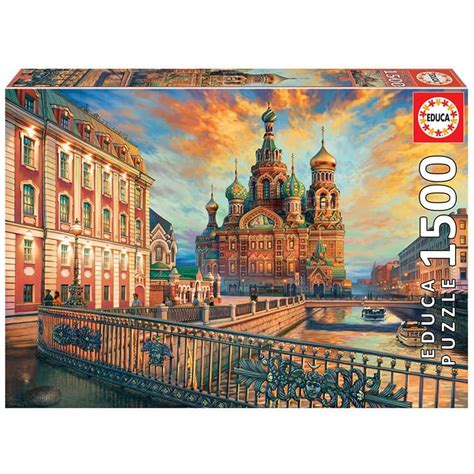 Educa Puzzle 1500 Peças San Petersburgo