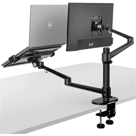 Desk Pole Mount Extension For Monitors And Laptops Mount It Vesa