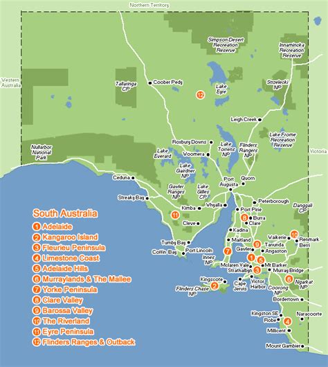 Switch between scheme and satellite view; South Australia Region Map | Map of Australia Region Political