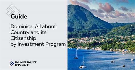 dominica citizenship by investment cost how much does it cost to obtain a second passport for