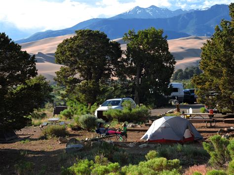 Piñon Flats Campground Great Sand Dunes National Park And Preserve Us