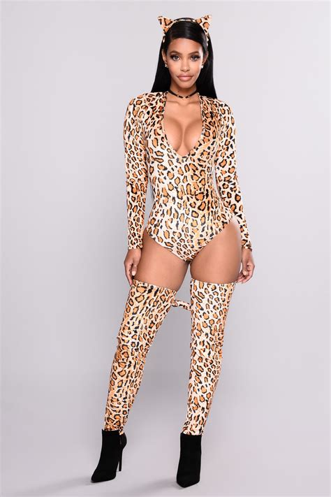 Cheeky Cheetah Costume Leopard Print