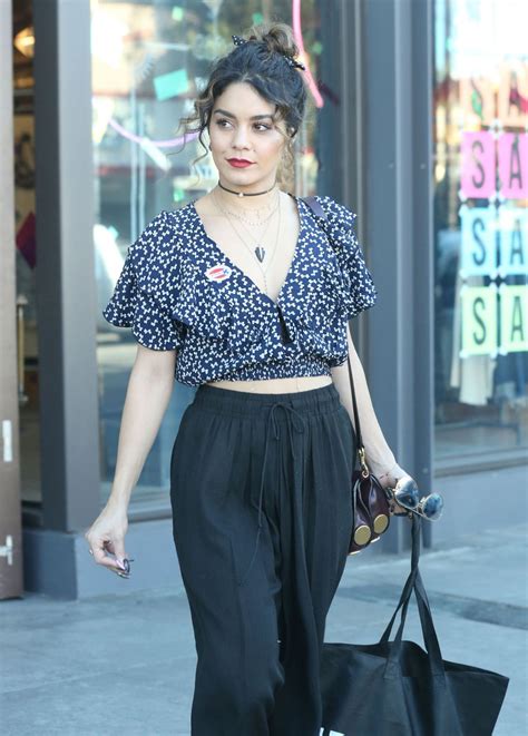 Vanessa Hudgens Casual Style Shopping At Urban Outfitters In La 118