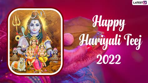 Festivals And Events News Happy Sawan Teej 2022 Wishes Hariyali Teej