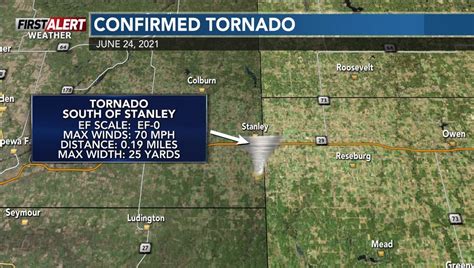 First Alert Weather Update First Confirmed Tornadoes In Western Wisconsin