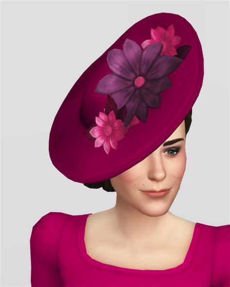 Duchess Of Hat 18 Colors At Rusty Nail Sims 4 Updates