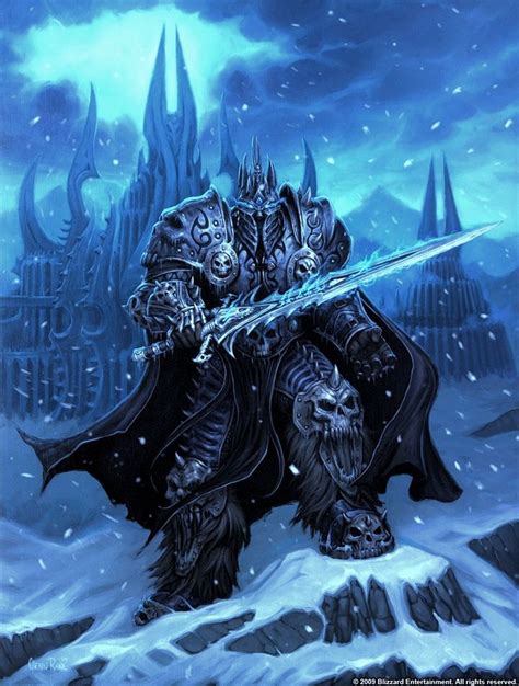 Lich King Warcraft Art Lich King World Of Warcraft