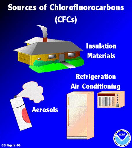 Chlorofluorocarbons Cfcs Environment Notes