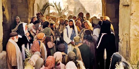 Cristo Entrando Em Jerusalém