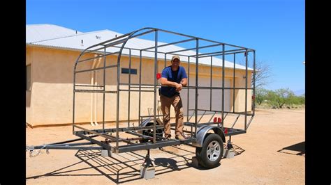 Making your own teardrop trailer plans. How to Build a DIY Travel Trailer - The Frame (part 1 ...