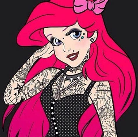 Pin By Paige Yates On Punk Disney Disney Princess Tattoo Punk Disney