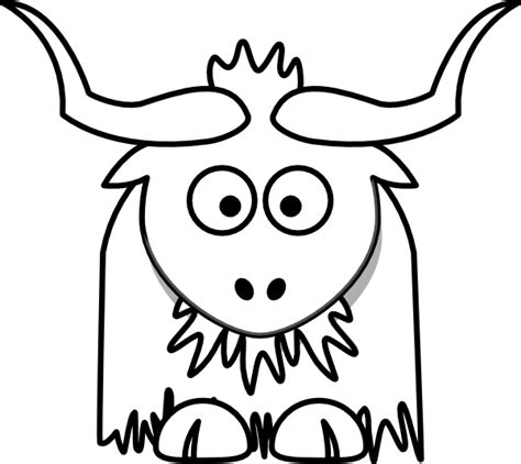 Yak Clipart Black And White Free Download On Clipartmag