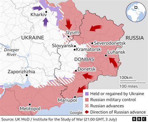Ukraine War Market Hit As Russians Shell Frontline City Slovyansk