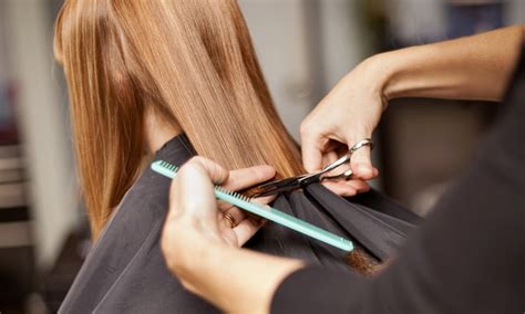 Womens Blow Dry And Treatment Elle Hair And Beauty Groupon