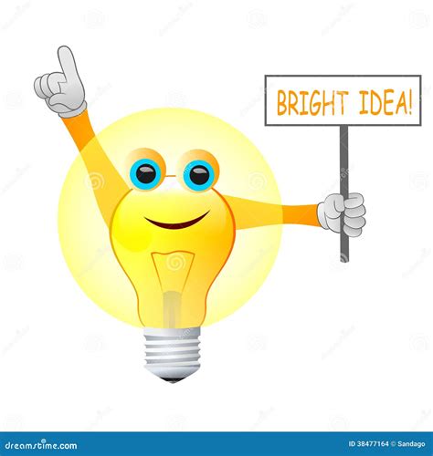 Bright Idea Lightbulb Clipart