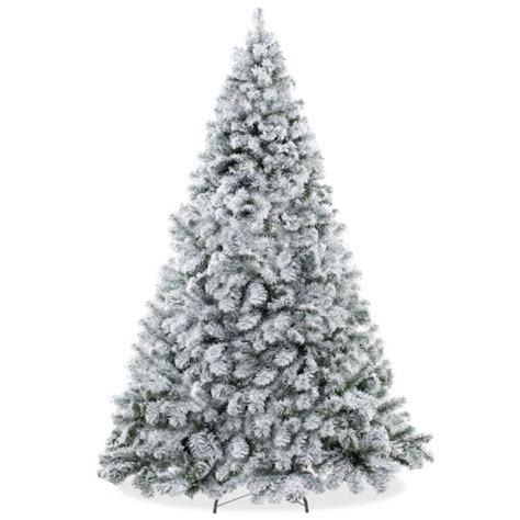 75ft Realistic Snow Flocked Pine Artificial Holiday Christmas Tree 7