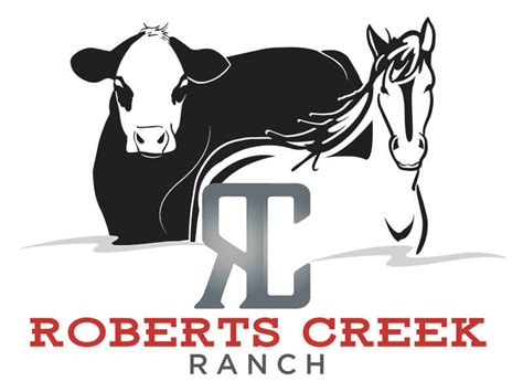 Roberts Creek Ranch Logo Design Ranch House Designs Inc