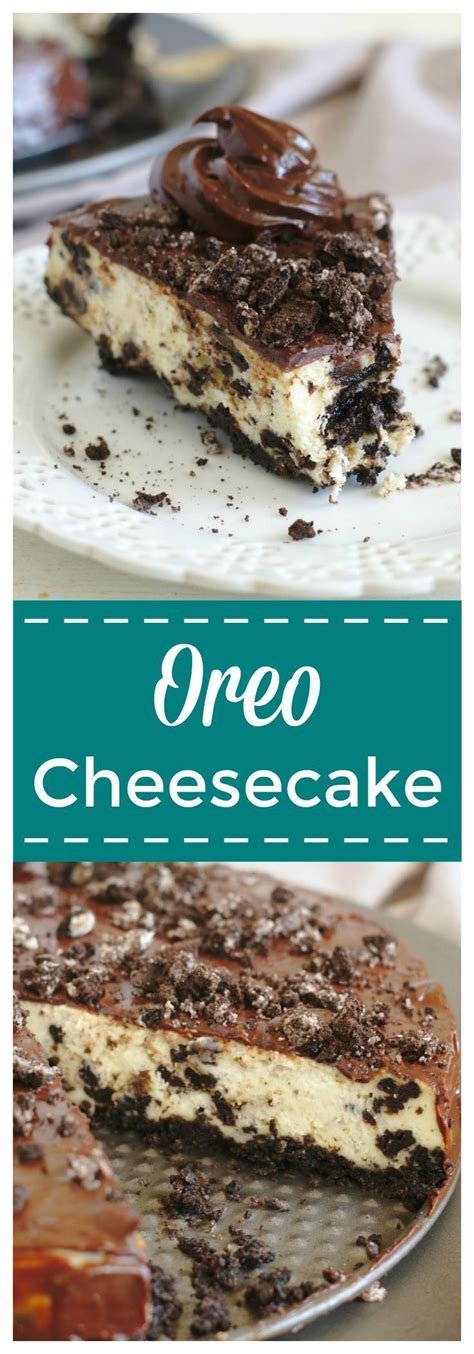Oreo Cheesecake A Delicious Homemade Cheesecake Perfect For Oreo Fans Oreo Cookie Crust