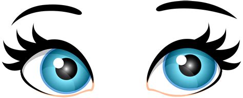 Blue Female Eyes Png Clip Art Best Web Clipart 5a8
