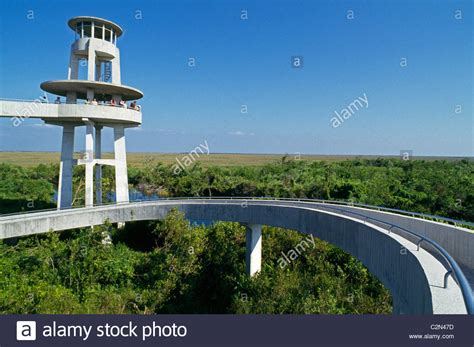 An Observation Tower In Shark Valley Gives Visitors A Panoramic View Of