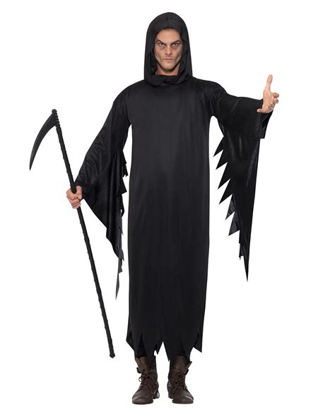 Jun 24, 2021 · halloween is supposed to be scary. Grim Reaper costume with hood | Creepy Halloween disguise ...