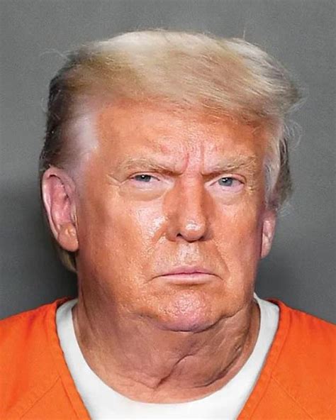 donald trump boasts that his mugshot will become the most famous in the history of the world