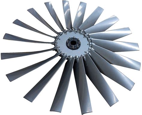 Factory Directly Supply Aluminum Alloy Industrial Fan Blades Metal Fan