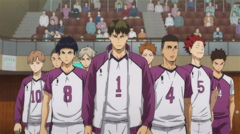 Haikyuu Karasuno Koukou Vs Shiratorizawa Gakuen Koukou Lost In Anime