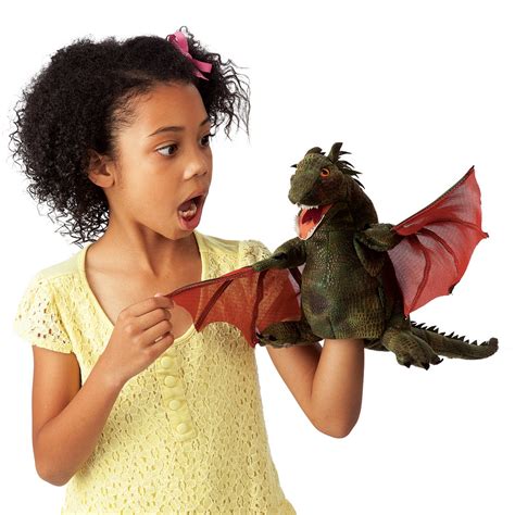 Folkmanis® Winged Dragon Hand Puppet