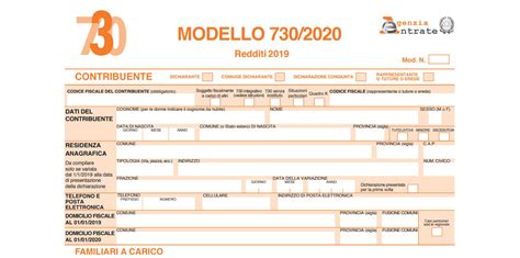 Out of these cookies, the cookies that are categorized as necessary are stored on your browser as they are as essential for the working of basic functionalities of the website. Modello 730 anno 2020: scadenza e istruzioni Agenzia delle ...