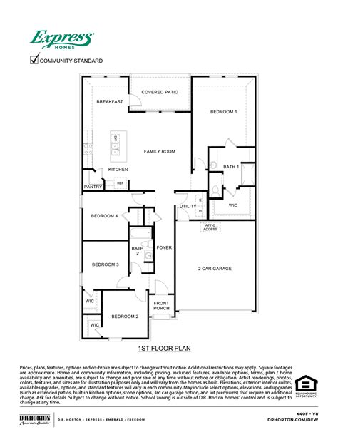 Available Home in Labein Villas 50s | Greenville, TX | D.R. Horton