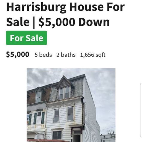 42717, burkesville, cumberland county, ky. 2 Unit Fixer-Upper Harrisburg House For Sale $5,000 down ...