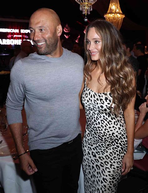 derek jeter and wife hannah spotted out on romantic dinner date