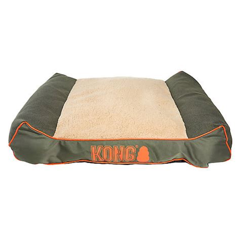 Kong collars, leashes & harnesses. KONG® Lounger Dog Bed | dog Pillow Beds | PetSmart