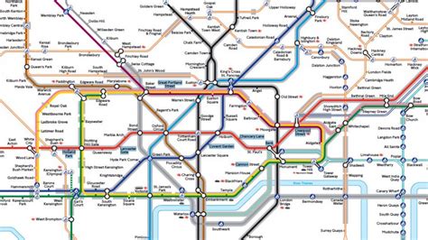 Tfls New Tube Map Is Made To Help People With Anxiety Lbc