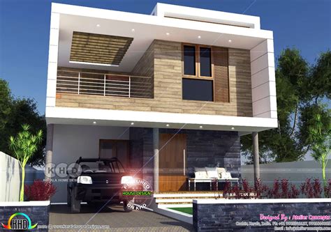3 Bedroom Box Style 1800 Sq Ft Home Kerala Home Design And Floor