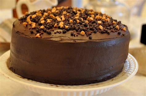 Smooth, sweet buttercream with tempting, moist chocolate cake. something simple...something me: Homemade Peanut Butter ...