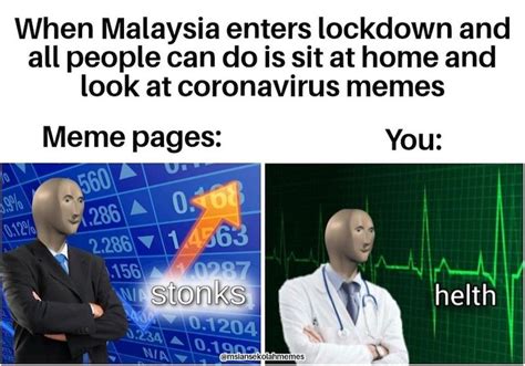Public activities suspended until march 31. Memes that appeared on day 1 of Malaysia's coronavirus ...