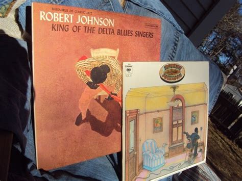 Two Robert Johnson Albums King Of The Delta Blues Singers And