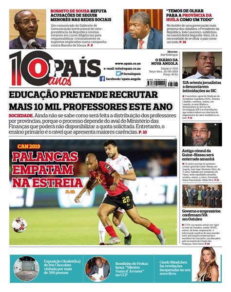 Jornal Opaís Edição Nº1515 De 25062019 By OpaÍs Issuu