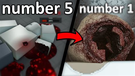 Top 5 Roblox Gore Games Youtube